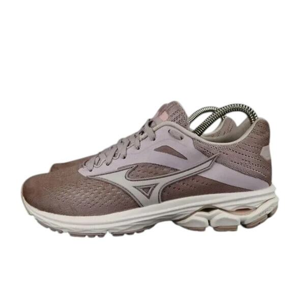 Mizuno Shoes Womens 7 Sneakers Running Wave Rider 23 Athletic Trainers Comfort - Picture 3 of 15